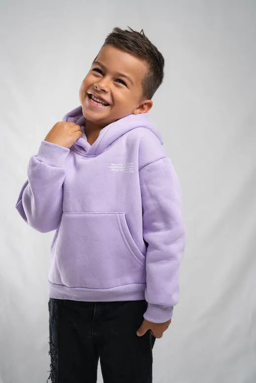 KIDS COSYSZN HOODIE | LAVENDER