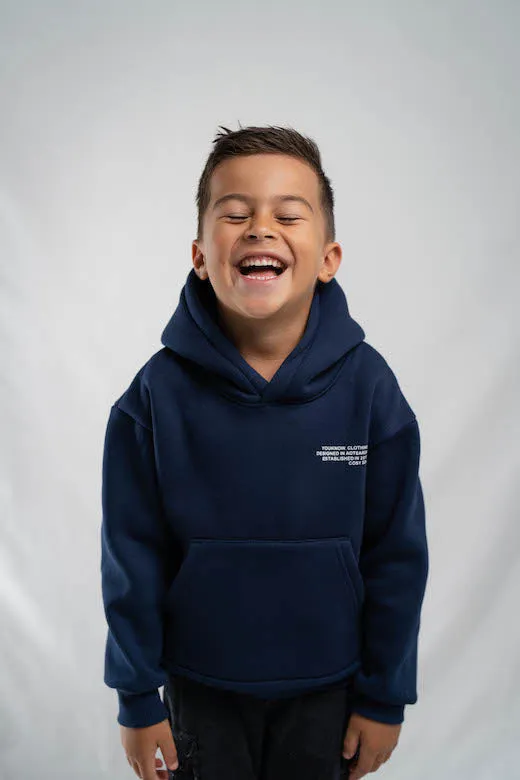 KIDS COSYSZN HOODIE | NAVY