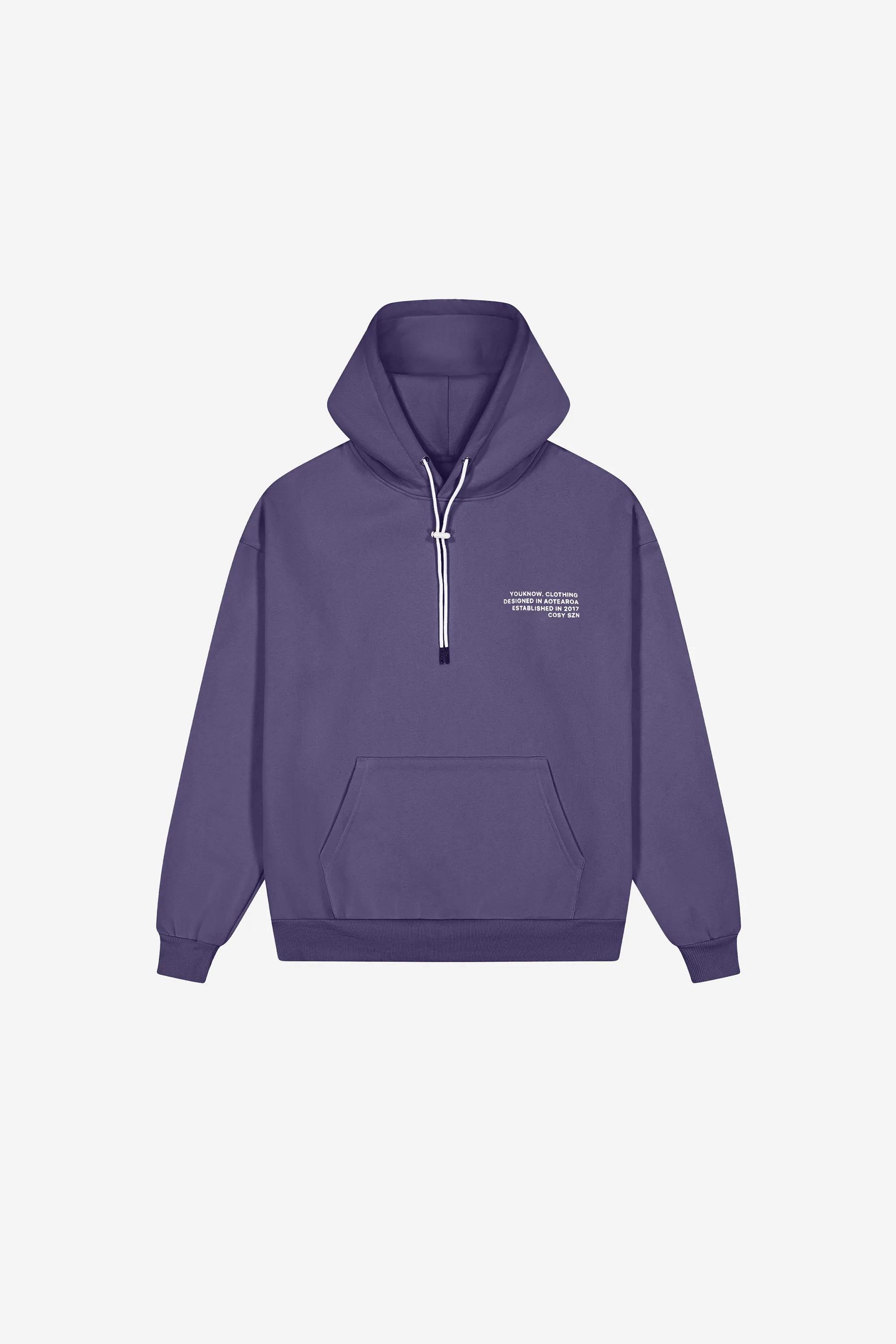 KIDS COSYSZN HOODIE | Purple Orchard