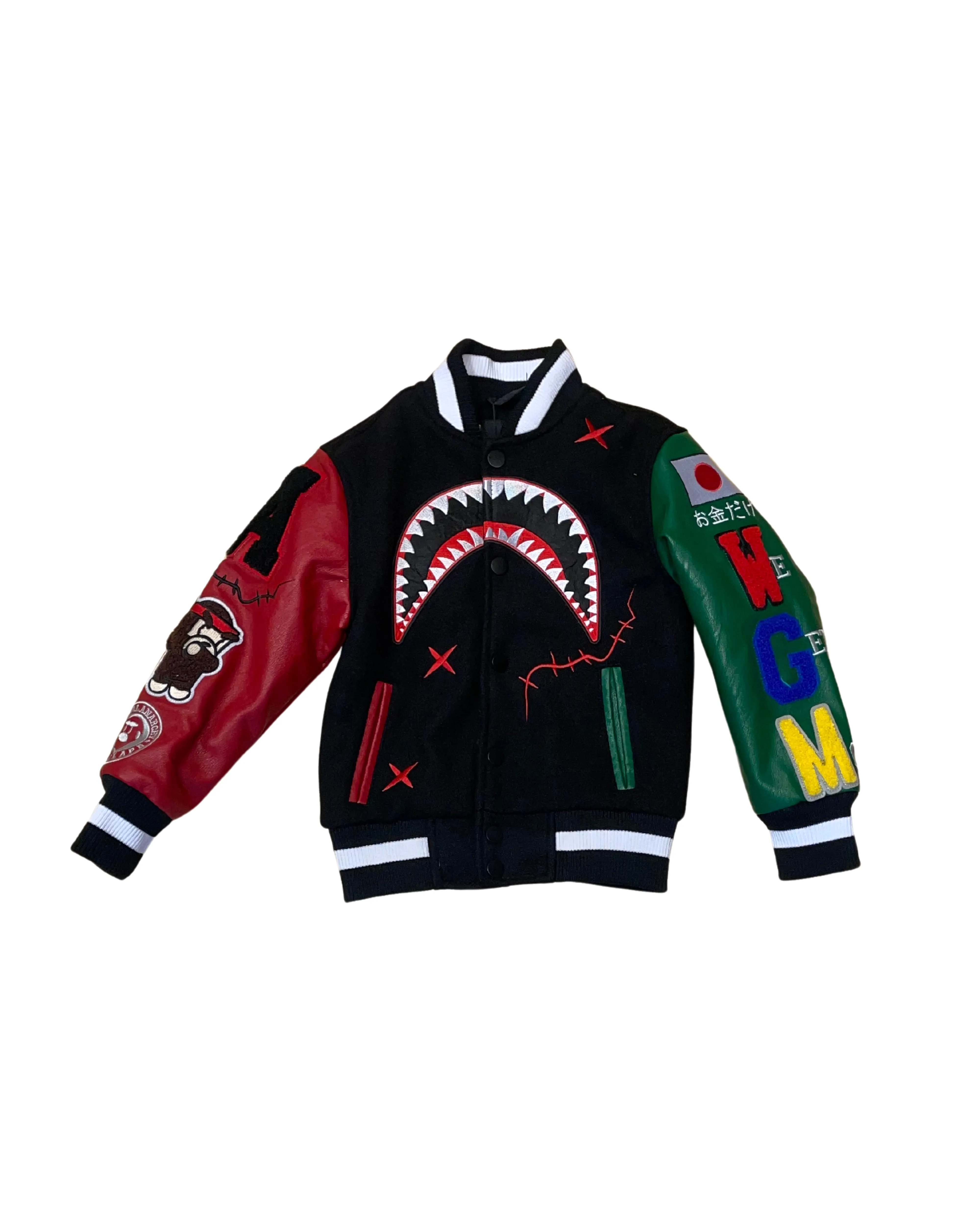 Kid’s We Killed Ape Varsity Jacket