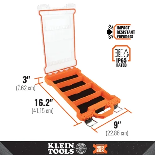 Klein MODbox™ Component Box For Tool Bag, Tool Tote, or Backpack (all sold separately) 54812MB