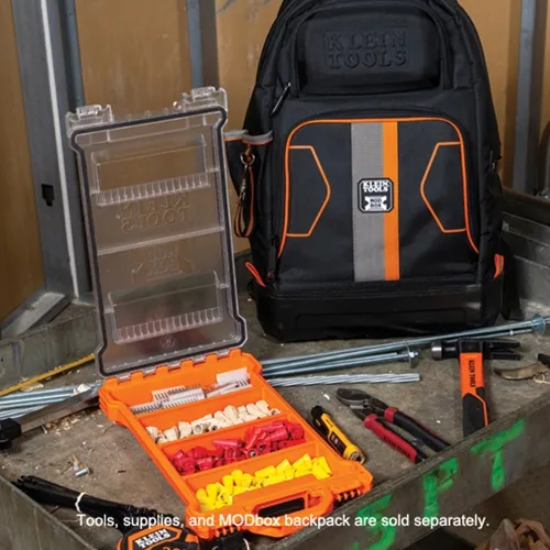 Klein MODbox™ Component Box For Tool Bag, Tool Tote, or Backpack (all sold separately) 54812MB