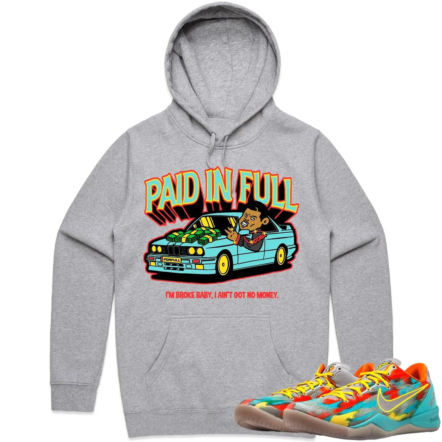 Kobe 8 Venice 8s Hoodie to Match - VENICE PAID