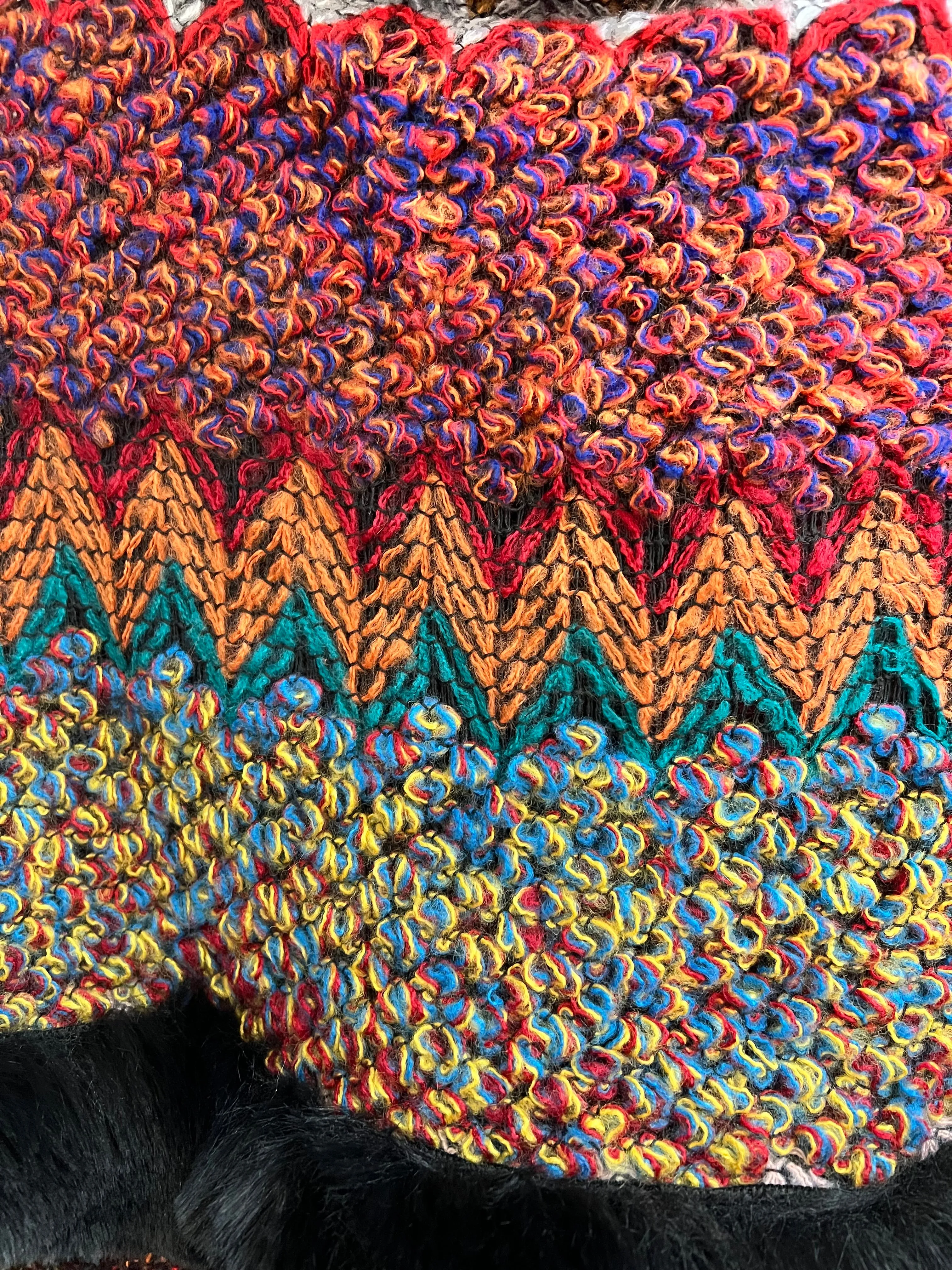 Ladies Missoni-Like Italian Shawl