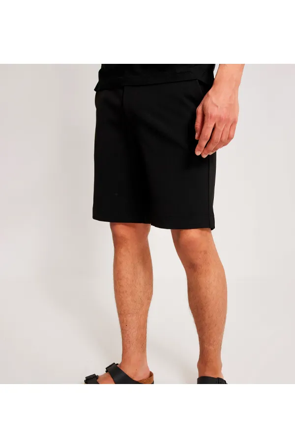 Les Deux Como Reg Chino Shorts Black