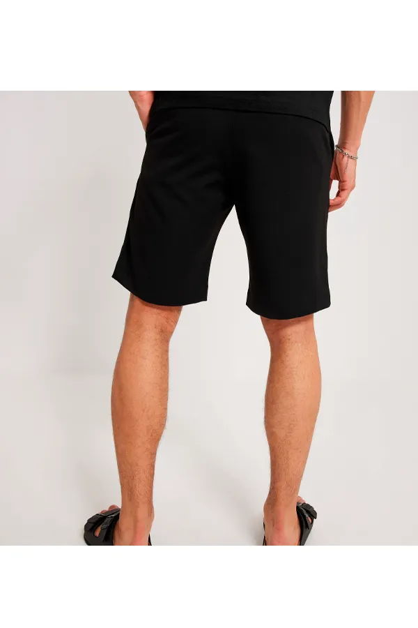 Les Deux Como Reg Chino Shorts Black