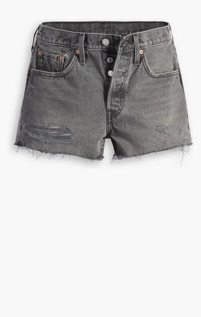 Levi's 501 Original Short In Above It Smoke Grey