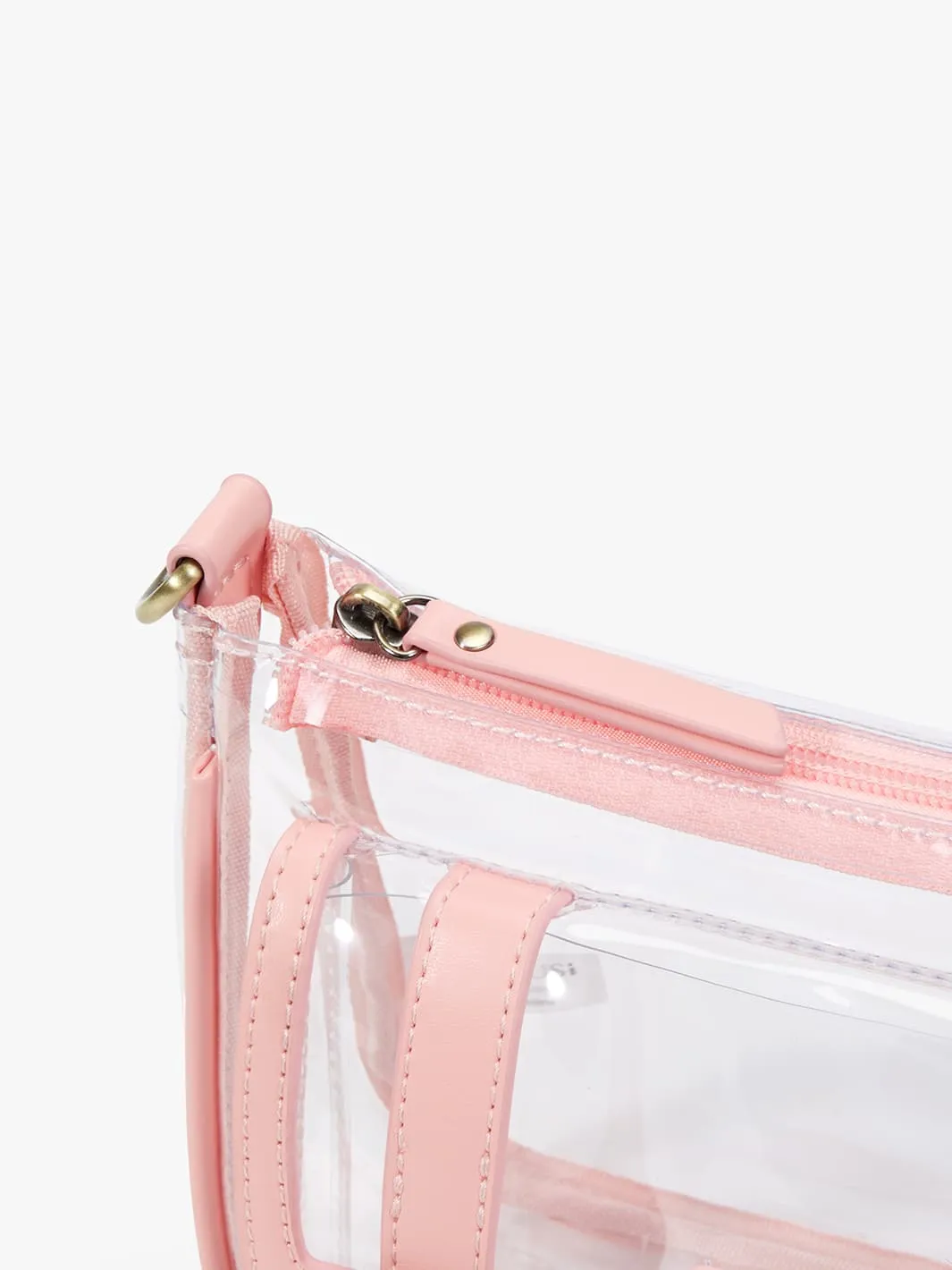 Lila's Clear Wide Strap Crossbody Bag