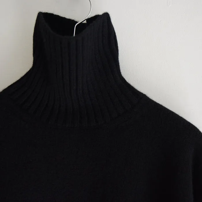 Makié Woman Cashmere Turtleneck Sweater Black