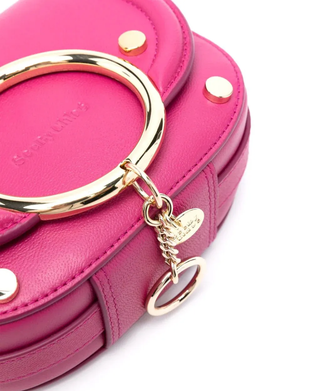 Mara Small Crossbody Bag in Magnetic Pink