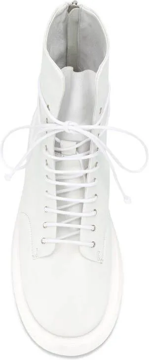 Marsèll back zip fastening boots White