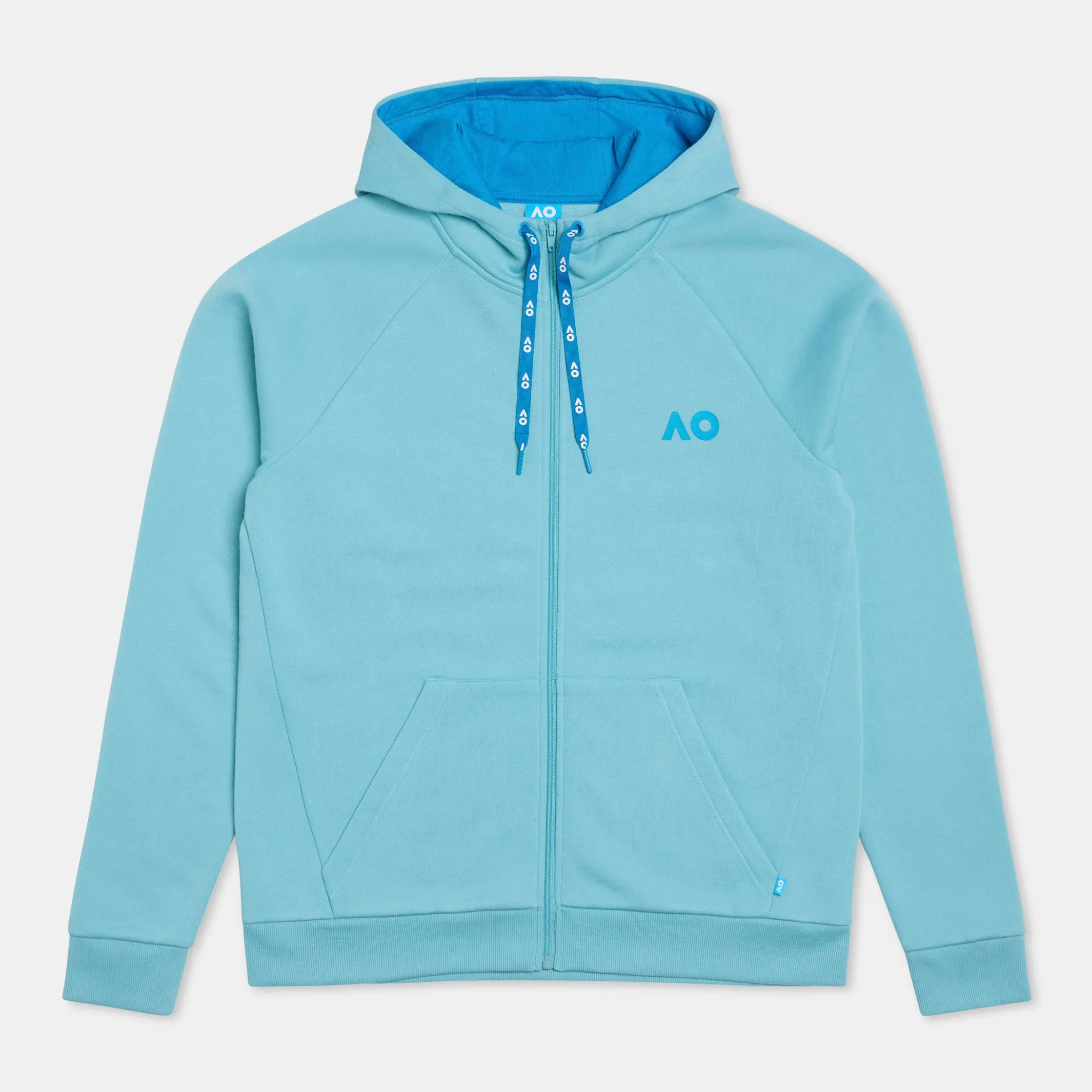 Men's Hoodie Jacket AO Round Logo Backprint