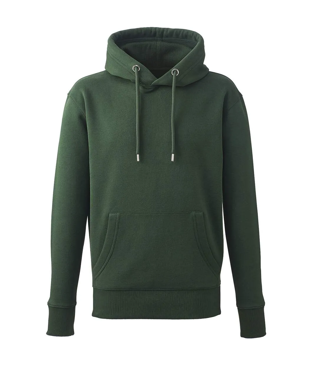 Mens organic hoodie forest green Anthem