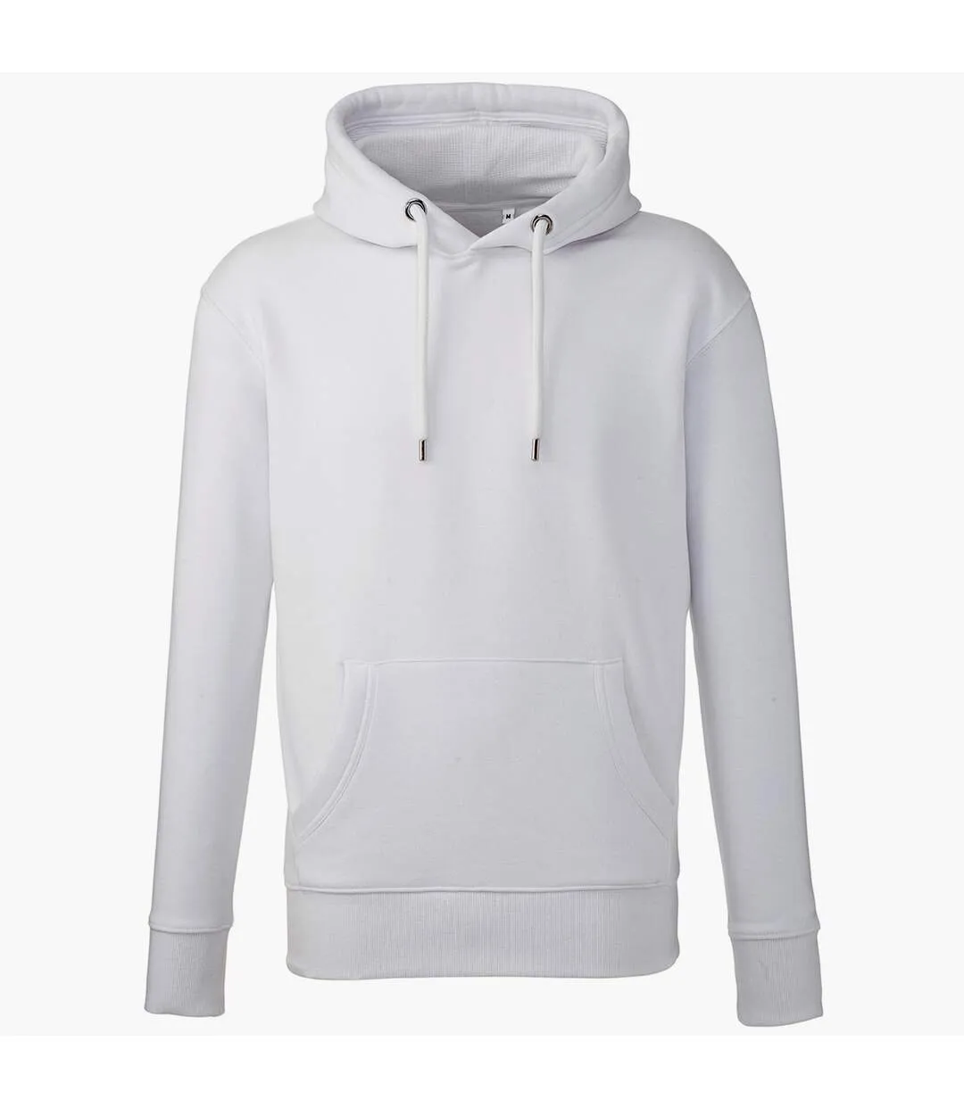 Mens organic hoodie white Anthem