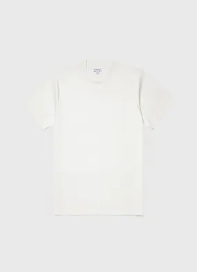 Men's Relaxed Fit Heavyweight T-shirt in Off-White