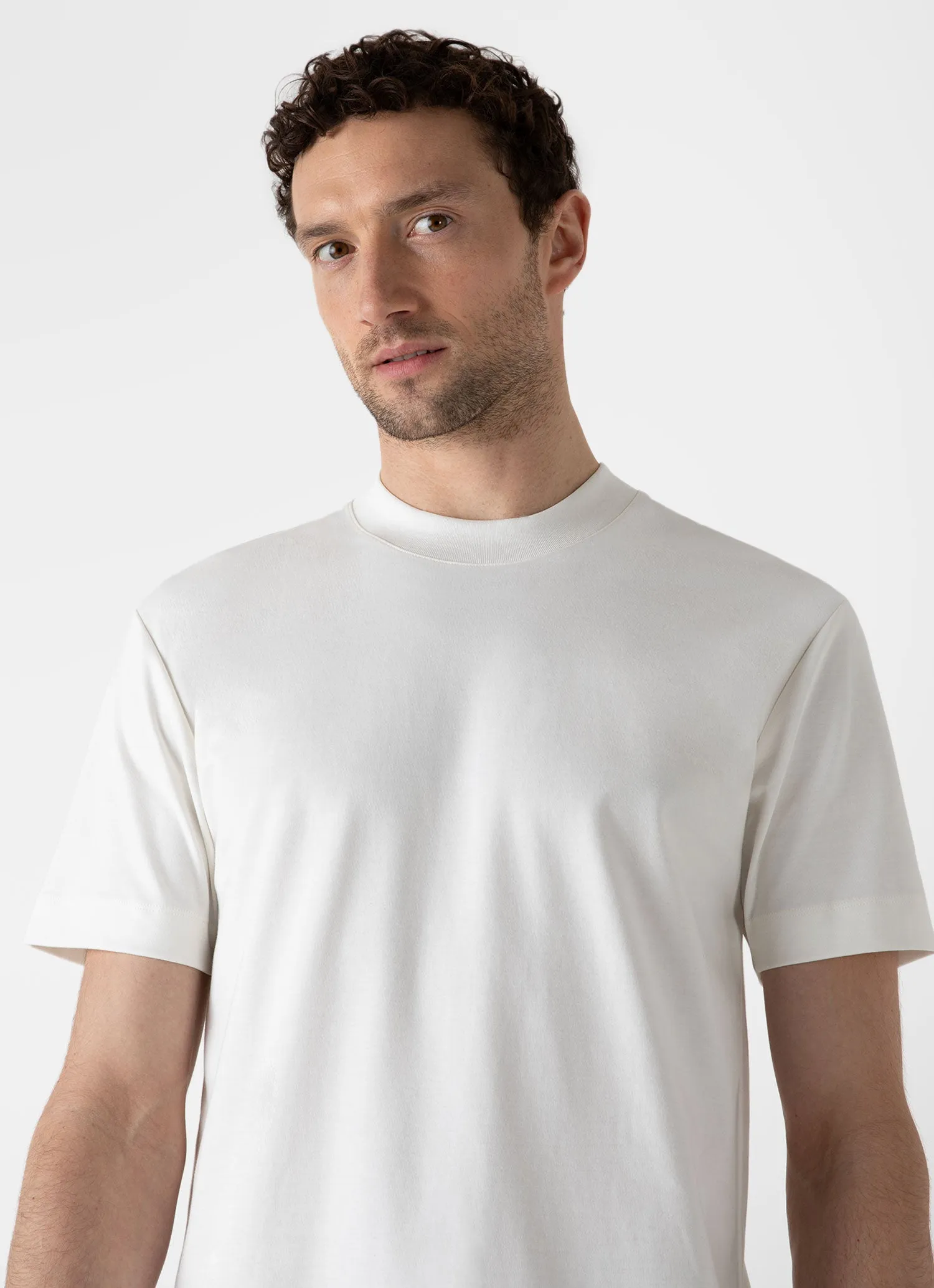 Men's Relaxed Fit Heavyweight T-shirt in Off-White