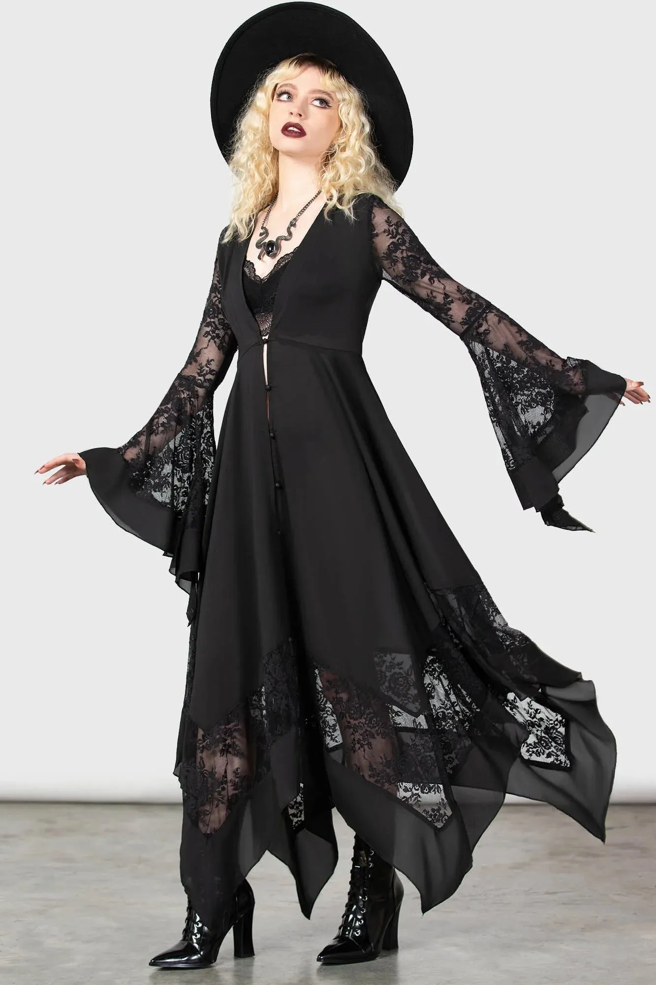 Misty Night Maxi Dress