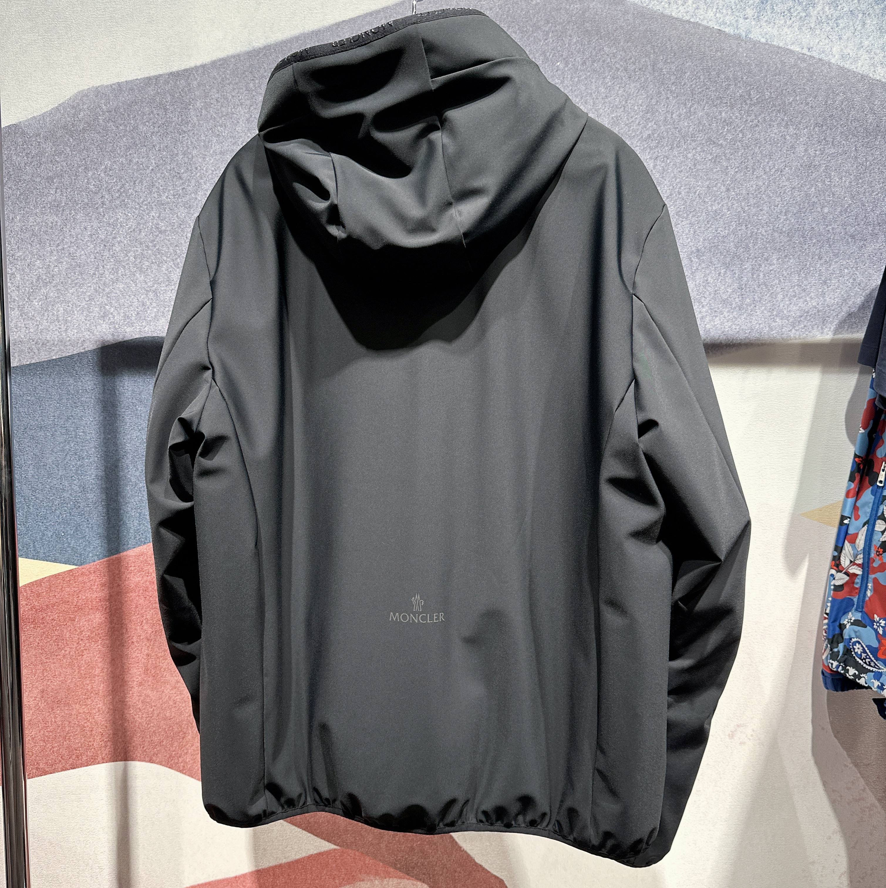 MONCLER  |Iton Hooded Jacket  soft shell  Lightweight Down-filled hood