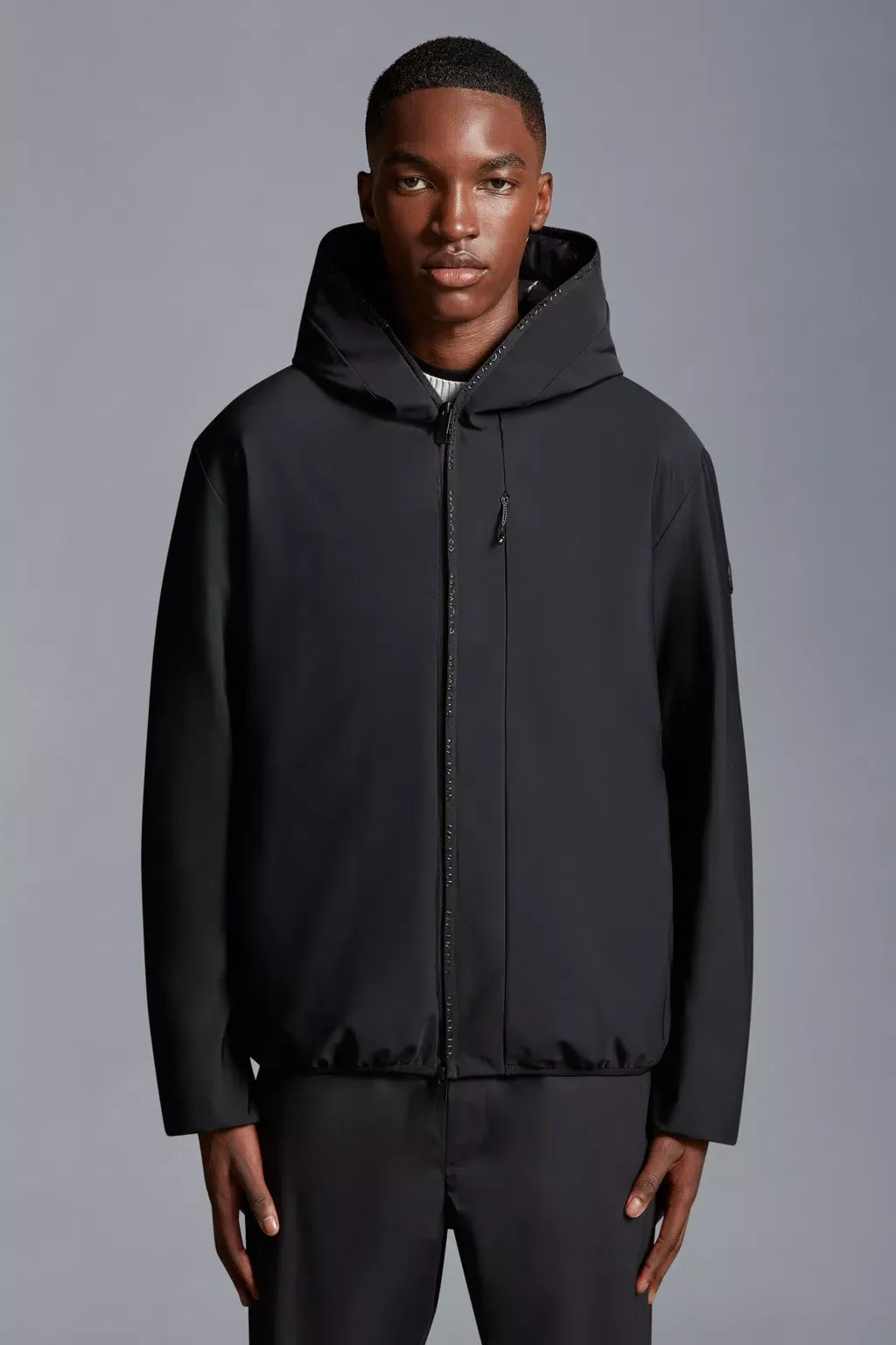 MONCLER  |Iton Hooded Jacket  soft shell  Lightweight Down-filled hood