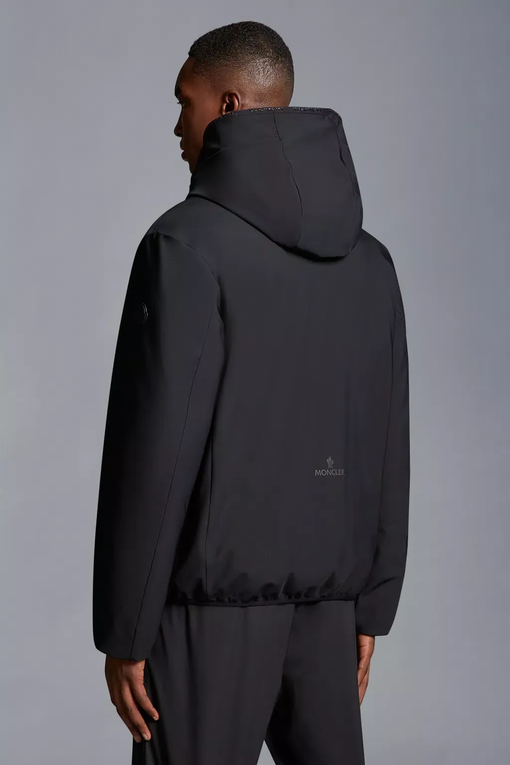 MONCLER  |Iton Hooded Jacket  soft shell  Lightweight Down-filled hood