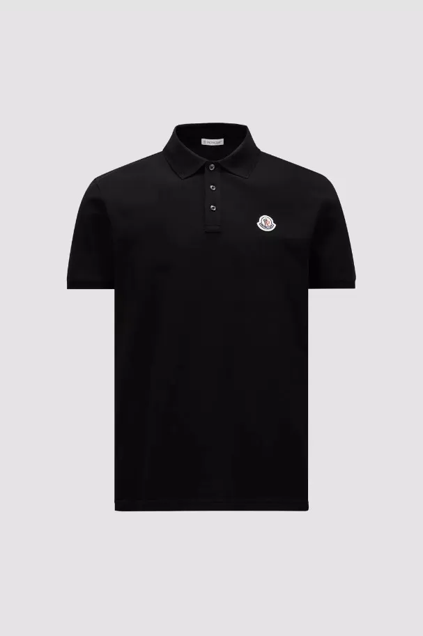 MONCLER  |Logo Patch Polo Shirt