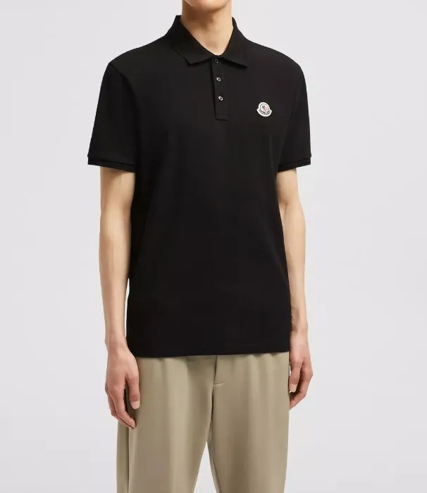 MONCLER  |Logo Patch Polo Shirt