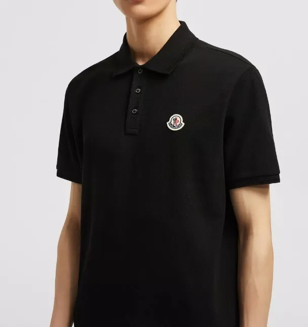 MONCLER  |Logo Patch Polo Shirt