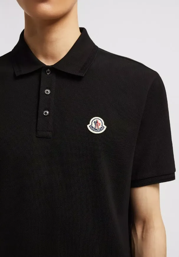 MONCLER  |Logo Patch Polo Shirt