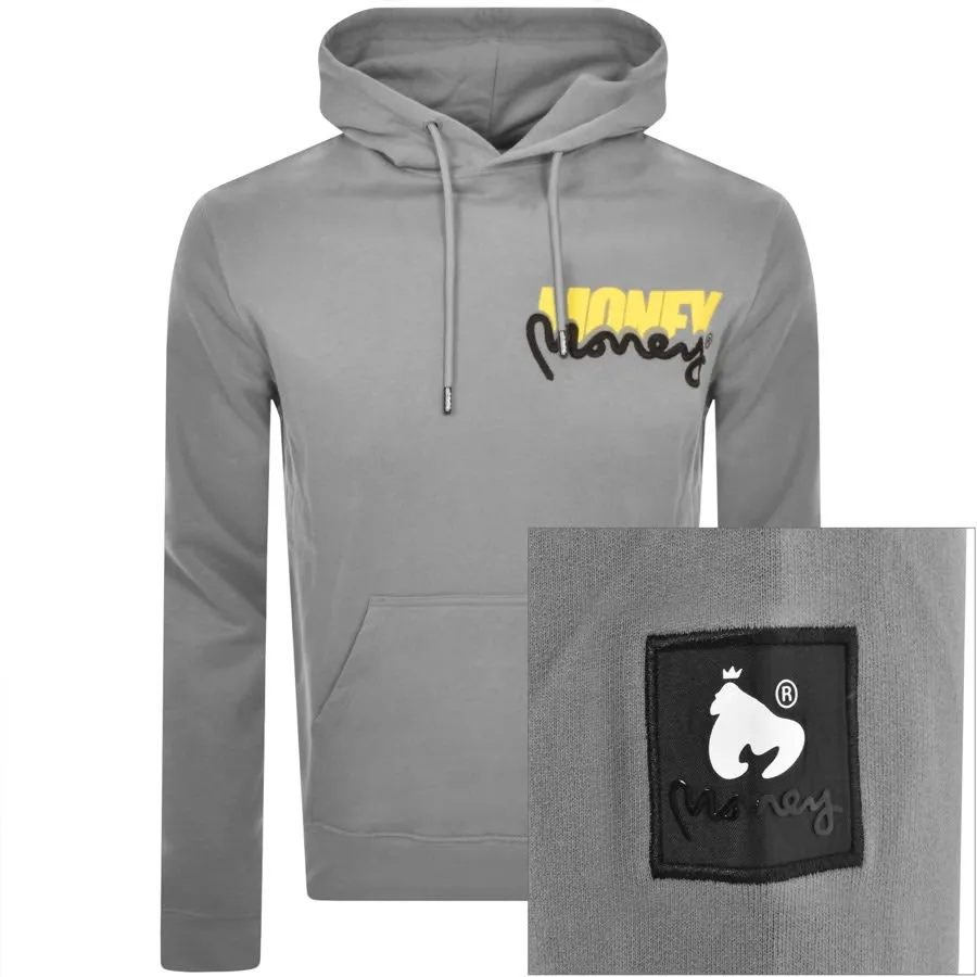 Money Two Money Logo Hoodie Grey