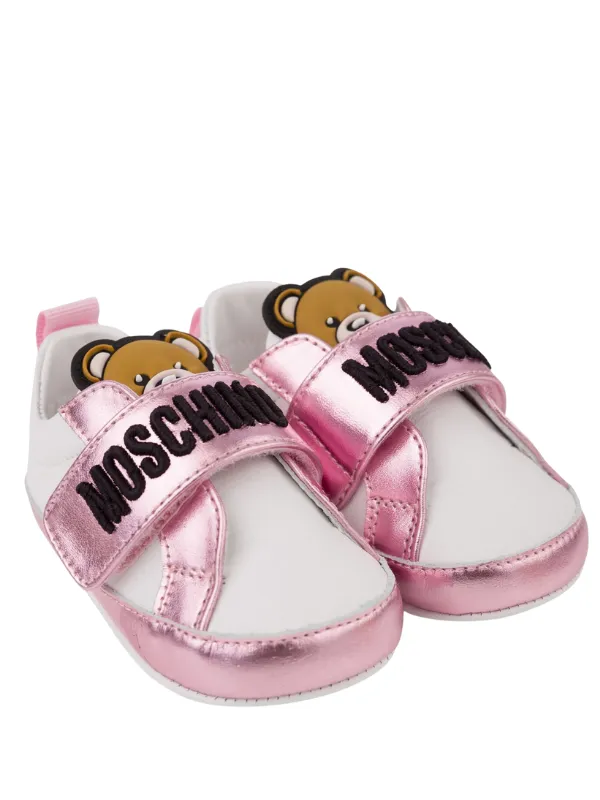 Moschino Infant Sneaker Shimmery Pink