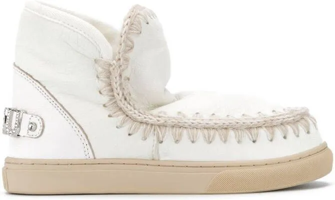 Mou Eskimo ankle boots White