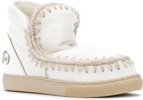 Mou Eskimo ankle boots White