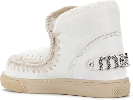 Mou Eskimo ankle boots White