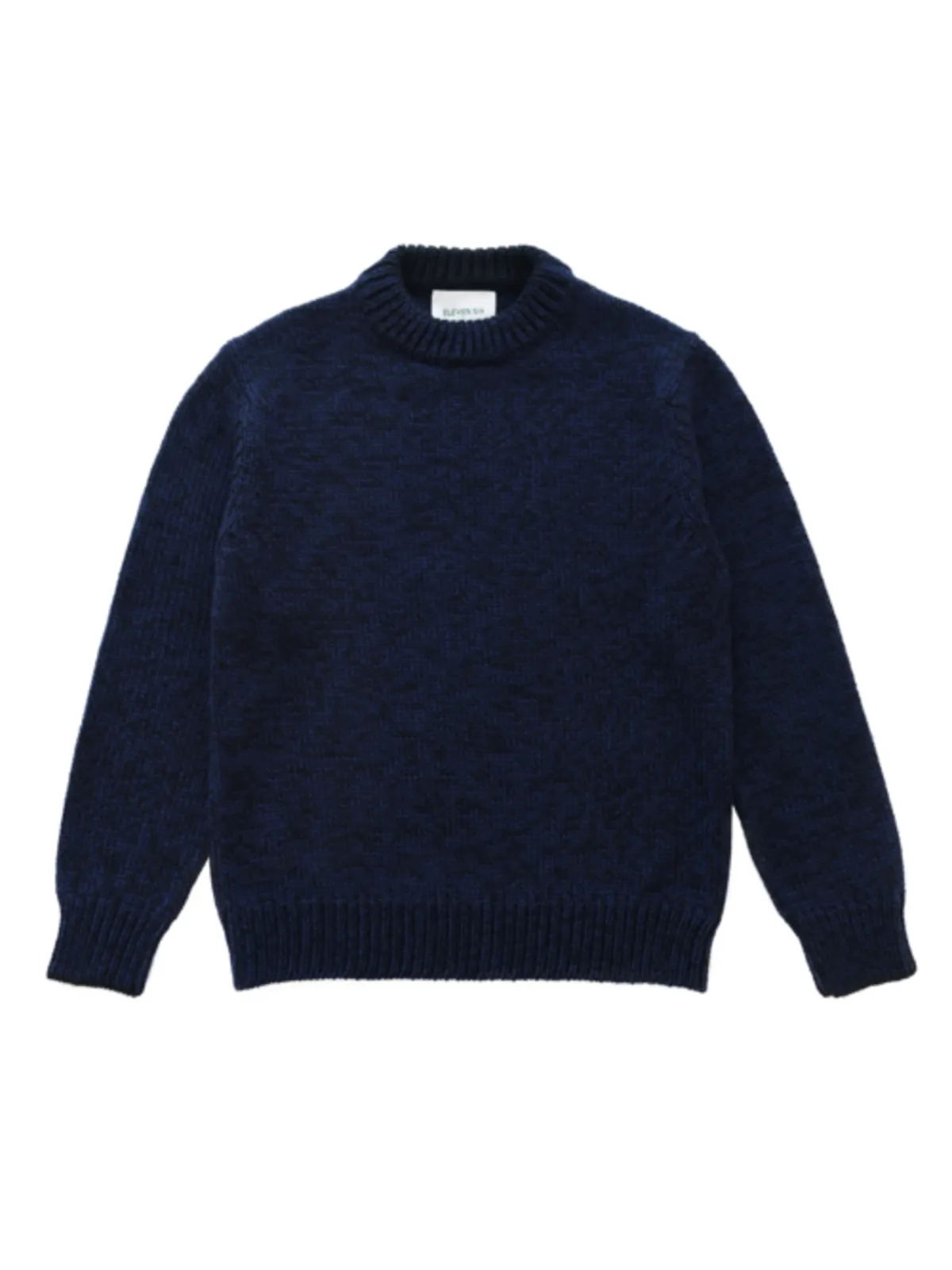 NICK SWEATER - NAVY TWEED 