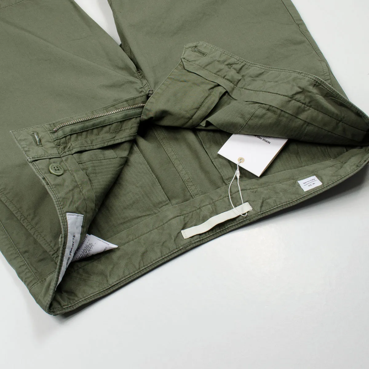 Norse Projects - Aros Light Twill Shorts - Dried Olive