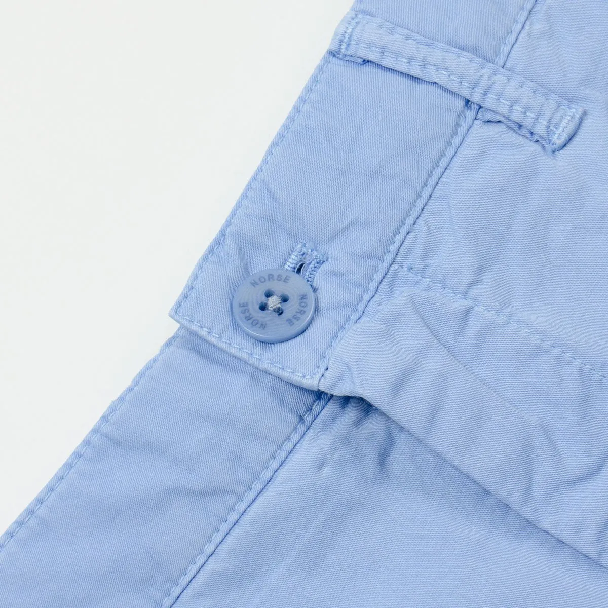 Norse Projects - Aros Light Twill Shorts - Luminous Blue