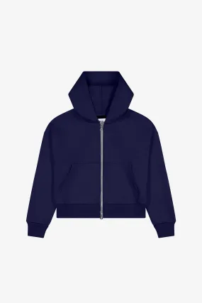 NOTHING ZIP HOODIE | MIDNIGHT BLUE