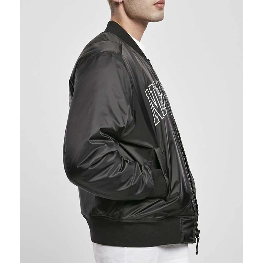 NY Black Bomber Jacket