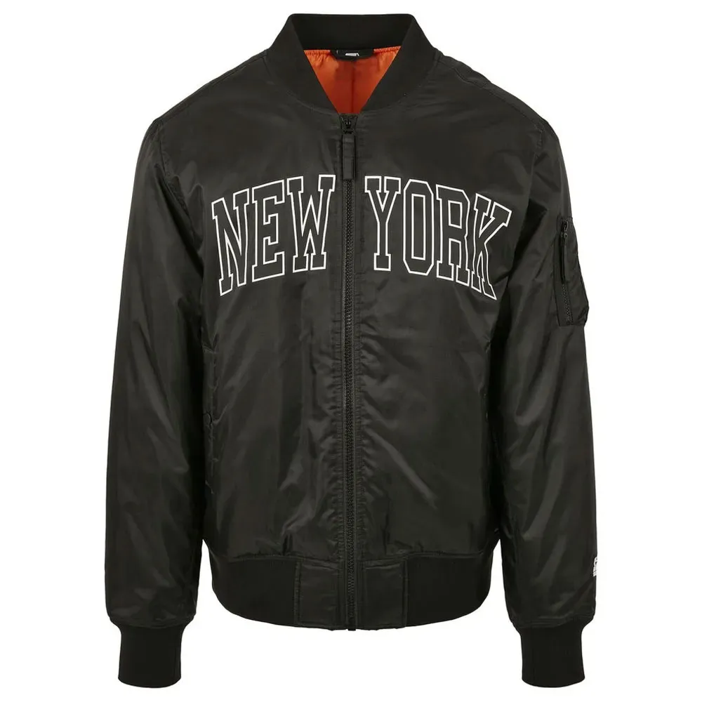 NY Black Bomber Jacket