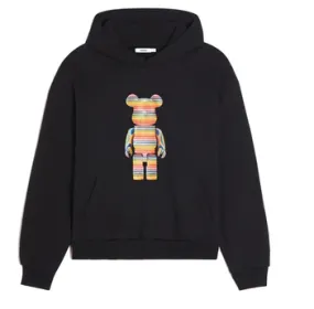 Pangaia x Haroshi x Medicom Toy Recycling Hoodie Black