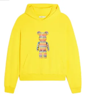 Pangaia x Haroshi x Medicom Toy Recycling Hoodie Yellow