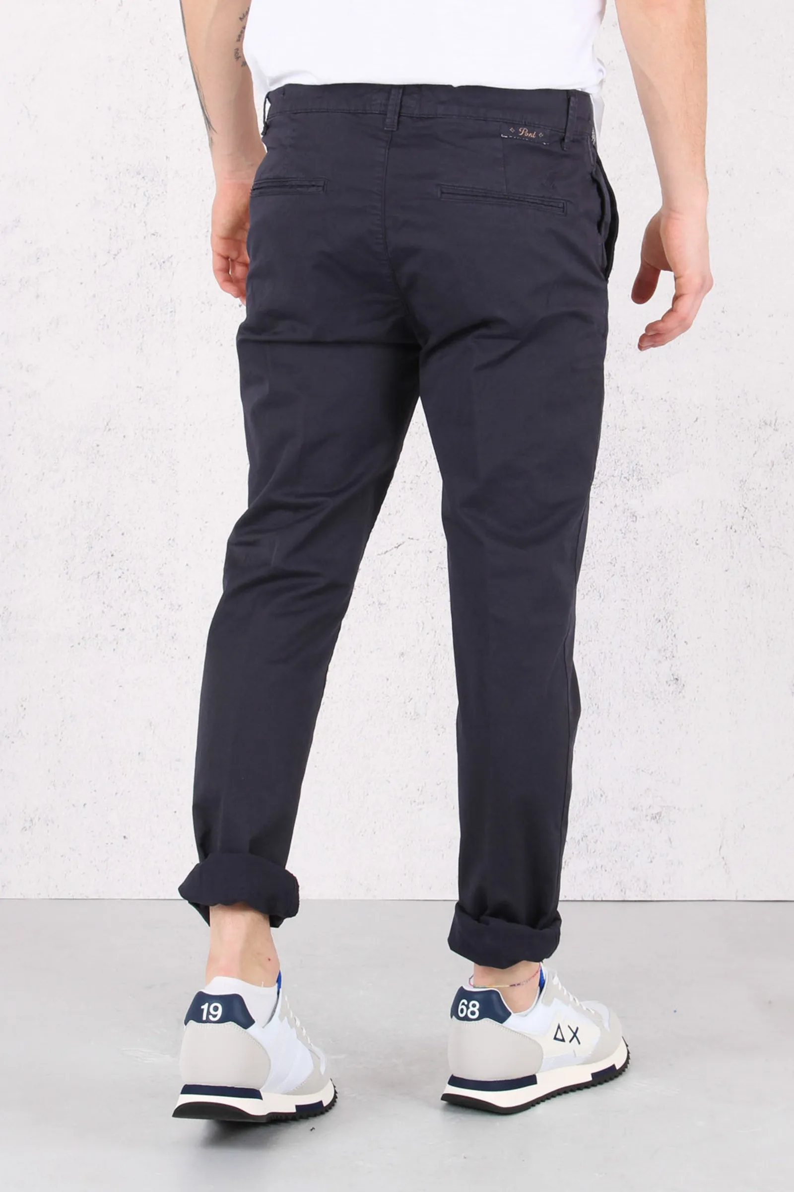 Pantalone Chino Slim Navy