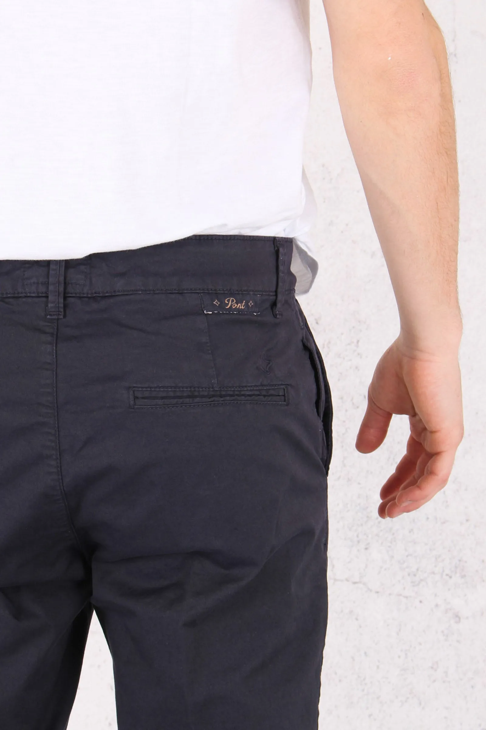 Pantalone Chino Slim Navy