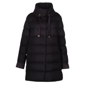 PIUMINO ASIMMETRICO COLLO ALTO Donna Blu Navy