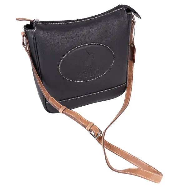 Polo Benton  Crossbody Black/Tan