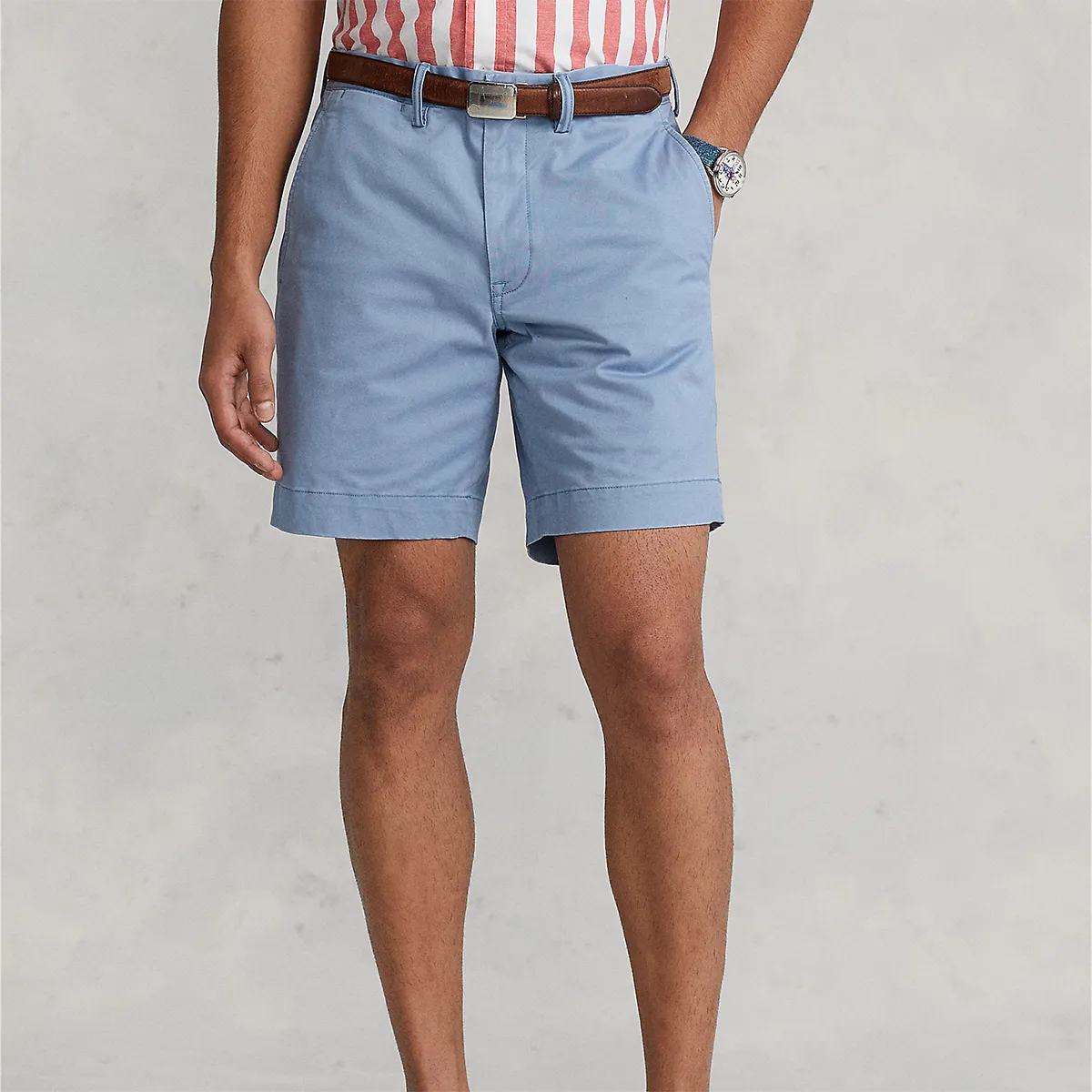 Polo Ralph Lauren - Stretch Straight Fit Chino Shorts in Blue