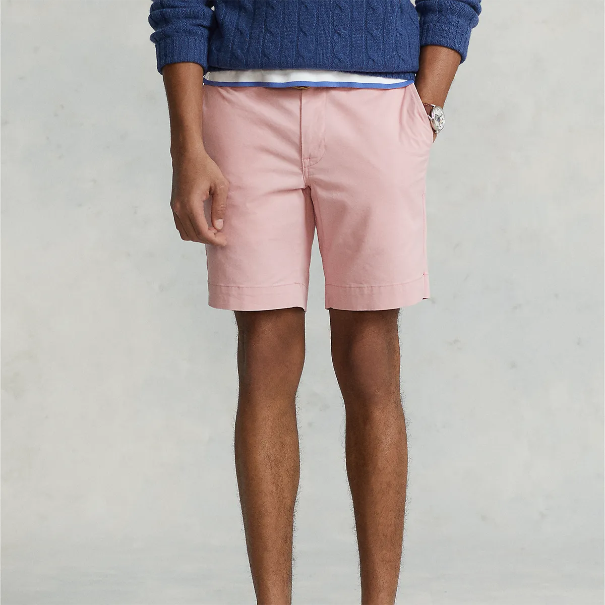 Polo Ralph Lauren - Stretch Straight Fit Chino Shorts in Pink