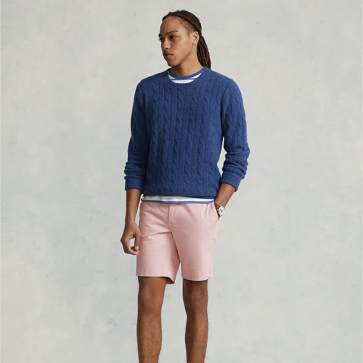 Polo Ralph Lauren - Stretch Straight Fit Chino Shorts in Pink