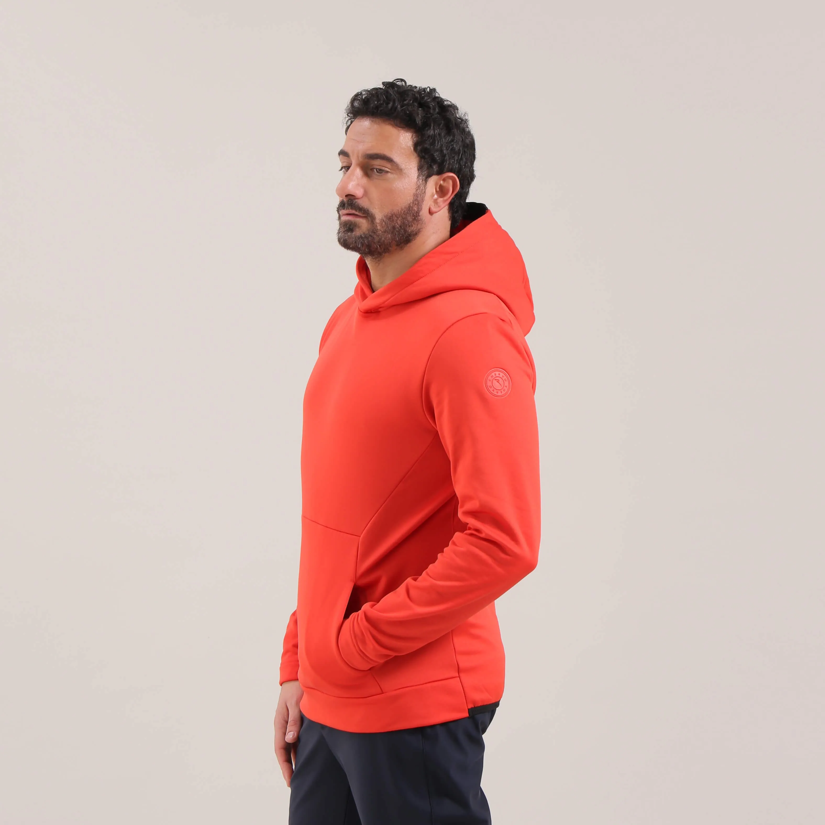 POPOLO | FLEECE PRO-THERM HOODED SWEATER