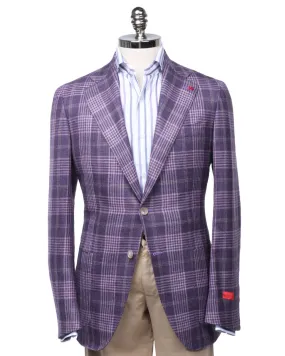 Purple and Lavender Plaid Sportcoat